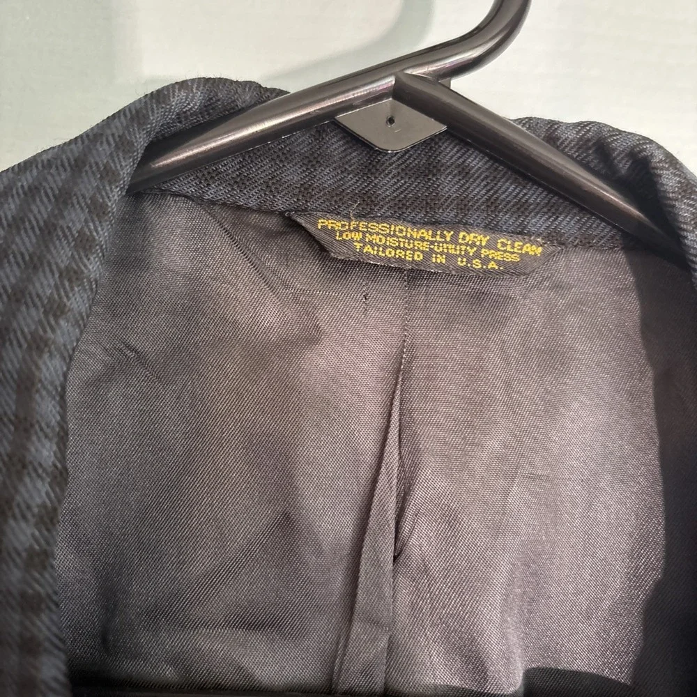 Confezioni Reserva Luciano Frauroni Vintage Houndstooth Sport Coat‎ Sz 44
